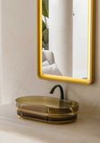  Chậu lavabo đặt bàn trong suốt - IRIS 02 