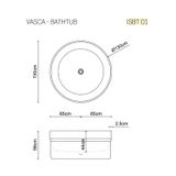  Bồn tắm trong suốt IRIS 01 