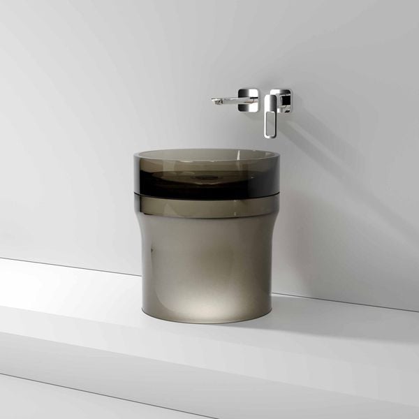  Chậu lavabo đặt bàn trong suốt - IRIS 01 