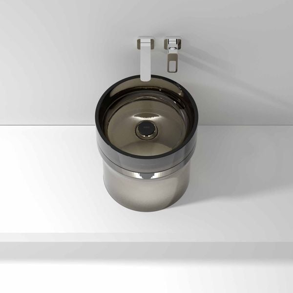  Chậu lavabo đặt bàn trong suốt - IRIS 01 