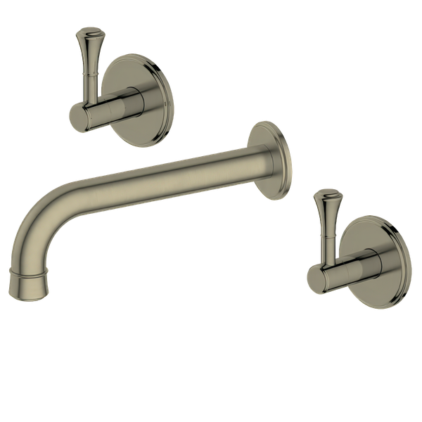  Vòi chậu lavabo gắn tường bằng đồng Calma ZBG - L2087-WS587 