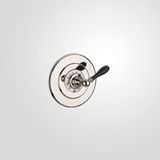  Valve điều nhiệt 2 đầu ra gắn tường bằng đồng Carpe & Lyre - L / RM-T2-01 