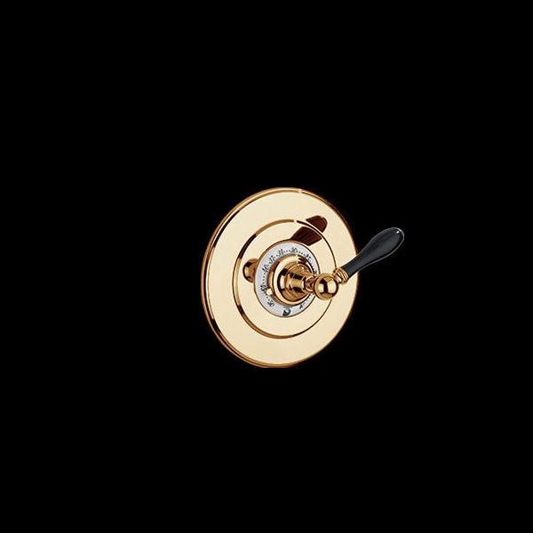  Valve điều nhiệt 2 đầu ra gắn tường bằng đồng Carpe & Lyre - L / RM-T2-01 