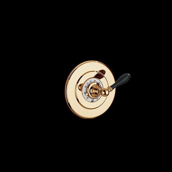  Valve điều nhiệt 2 đầu ra gắn tường bằng đồng Carpe & Lyre - L / RM-T2-01 