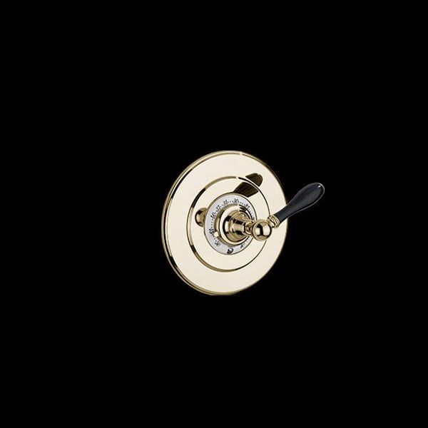  Valve điều nhiệt 2 đầu ra gắn tường bằng đồng Carpe & Lyre - L / RM-T2-01 