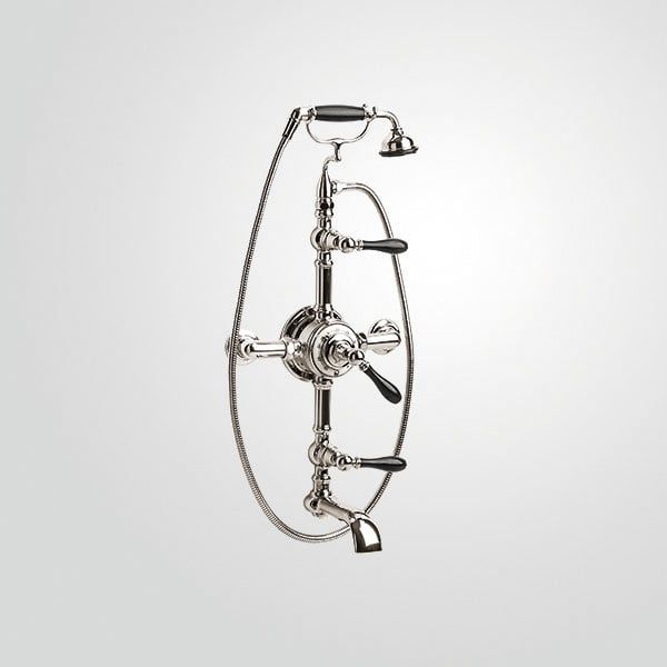  Vòi bồn tắm có sen cầm tay gắn tường bằng đồng Carpe & Lyre - L / X6-X2-00 