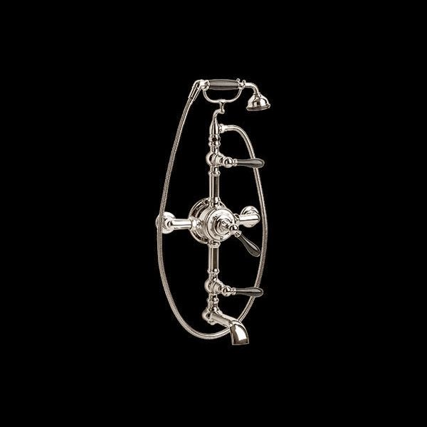  Vòi bồn tắm có sen cầm tay gắn tường bằng đồng Carpe & Lyre - L / X6-X2-00 