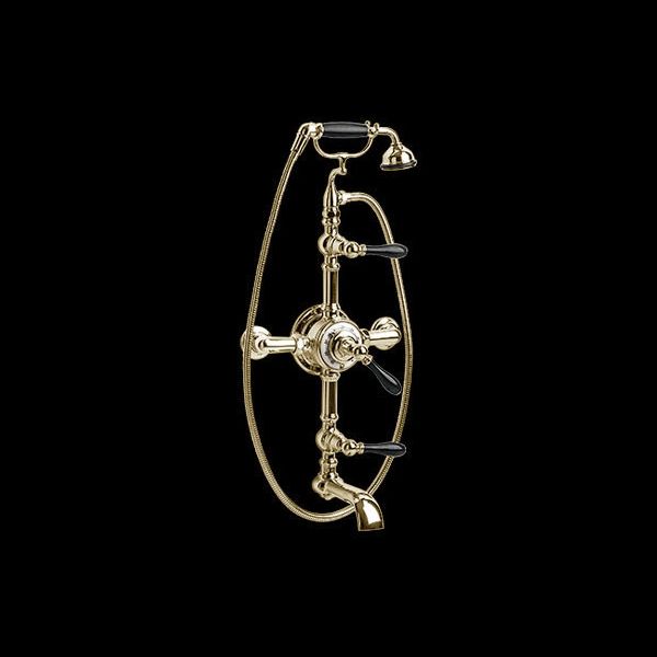  Vòi bồn tắm có sen cầm tay gắn tường bằng đồng Carpe & Lyre - L / X6-X2-00 