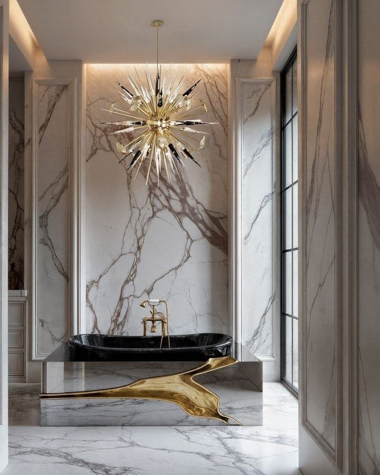  Bồn tắm Lapiaz Black Alu Gold 