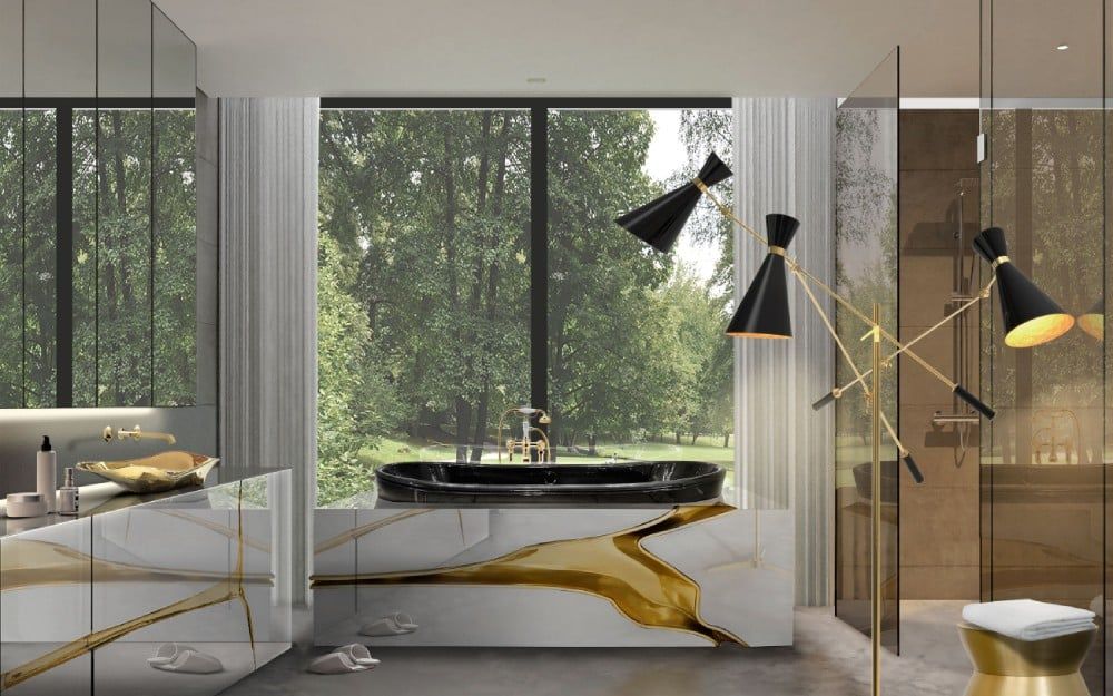  Bồn tắm Lapiaz Black White Gold 