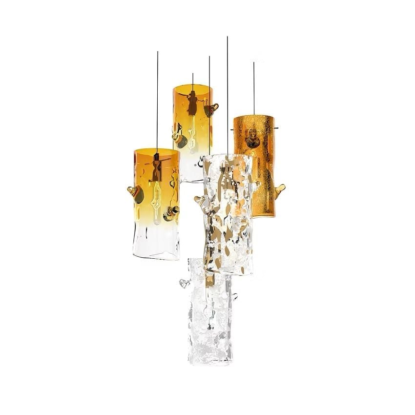  Đèn chùm Log số 3 