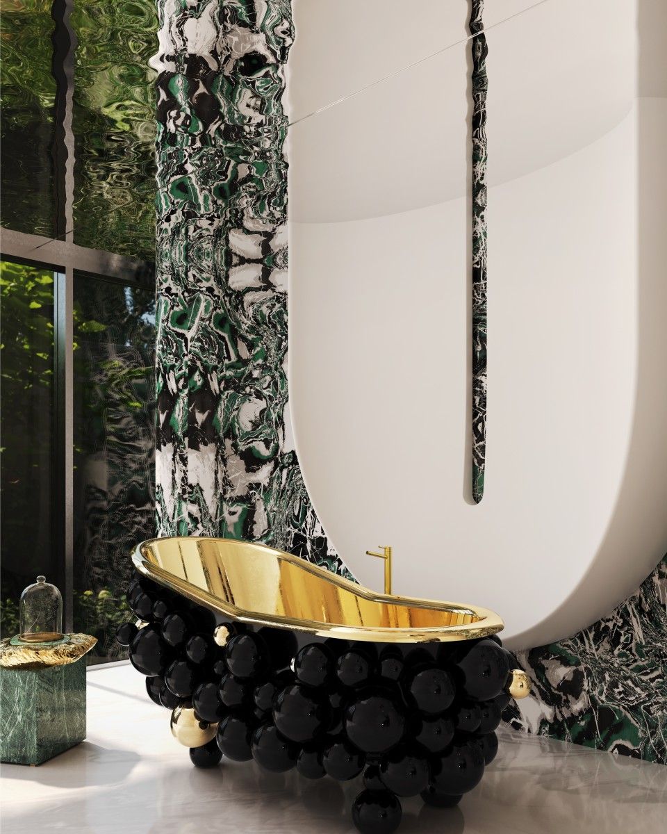  Bồn tắm Newton Black Gold 