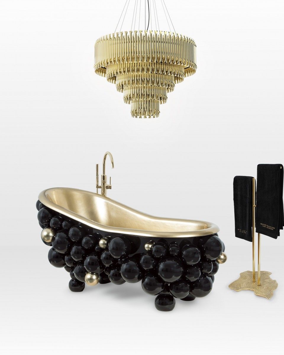  Bồn tắm Newton Black Gold 