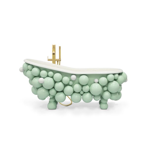  Bồn tắm Newton White Pastel Green 