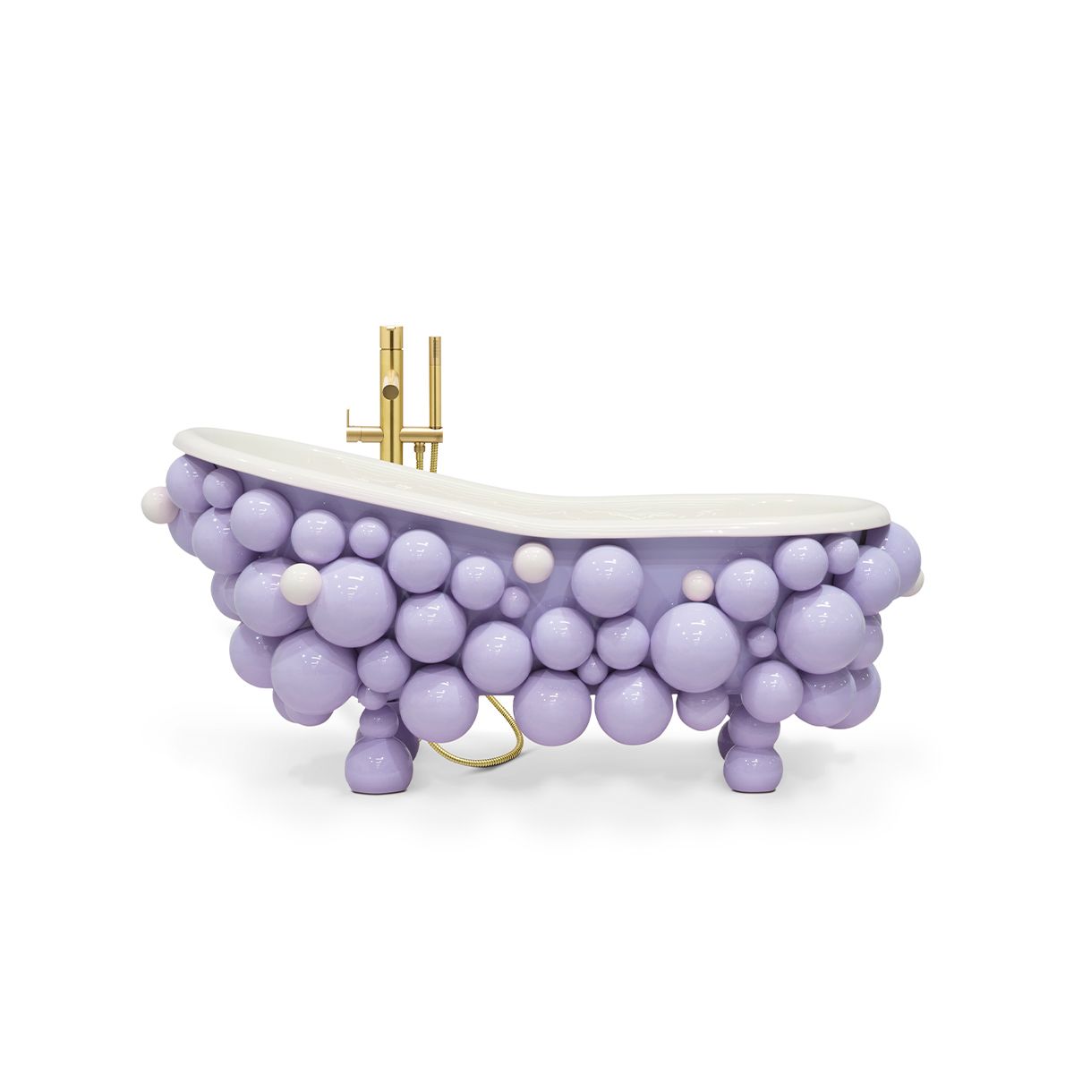  Bồn tắm Newton White Purple 