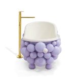  Bồn tắm Newton White Purple 