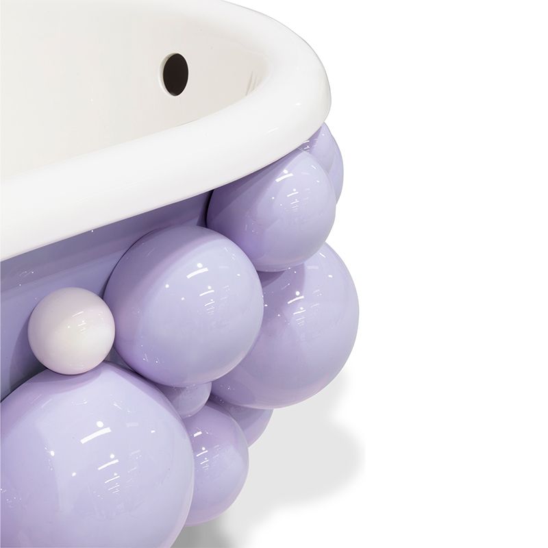  Bồn tắm Newton White Purple 