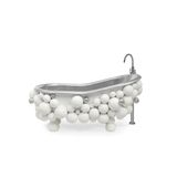  Bồn tắm Newton White Silver 