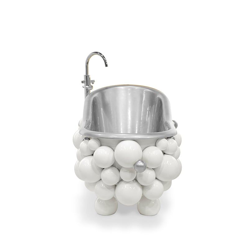  Bồn tắm Newton White Silver 