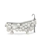  Bồn tắm Newton White Silver 