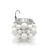  Bồn tắm Newton White Silver 