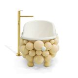  Bồn tắm Newton White Yellow 