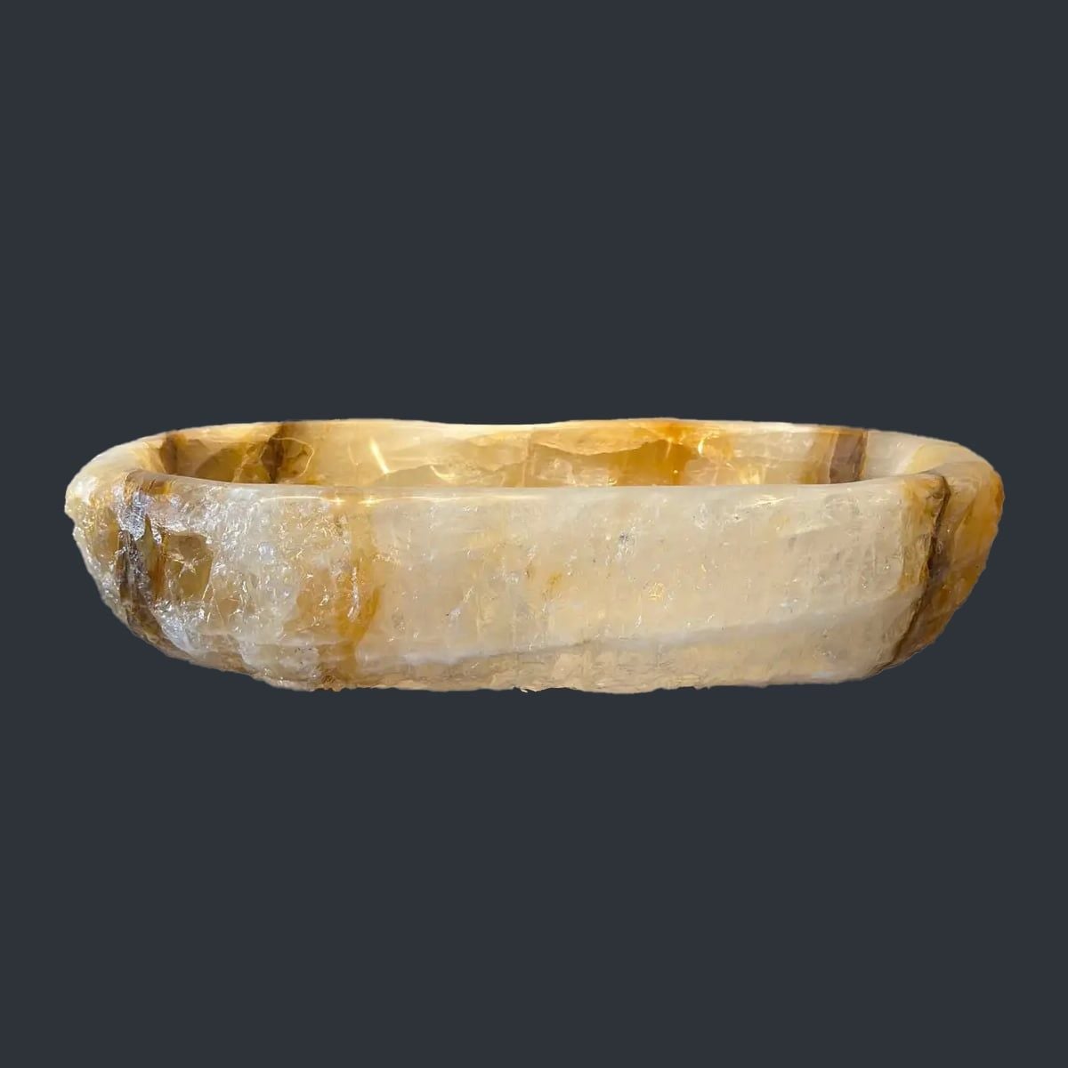  Chậu lavabo đá Crystal tự nhiên - OCHematoid 