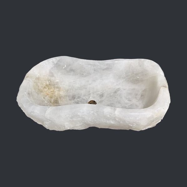  Chậu lavabo đá Crystal tự nhiên - OCR02 
