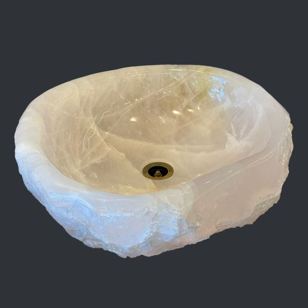  Chậu lavabo đá Crystal tự nhiên - OCR01 
