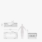  Bồn tắm Petra Beige 