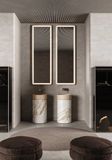  Chậu lavabo solid surface RING 01 