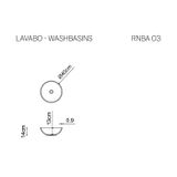  Chậu lavabo solid surface RING 03 