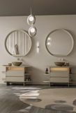  Chậu lavabo solid surface RING 03 