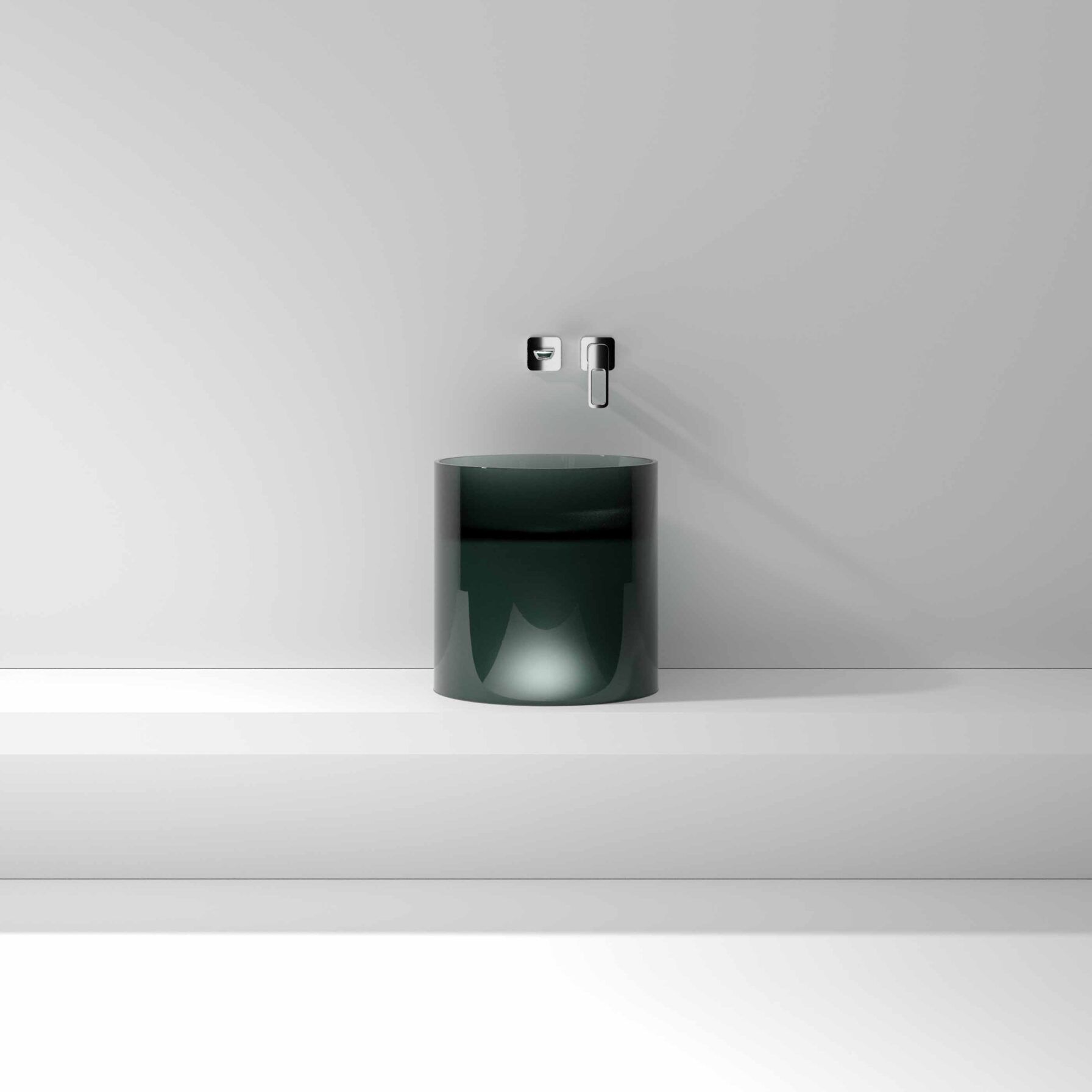  Chậu lavabo đặt bàn trong suốt - RING 01 