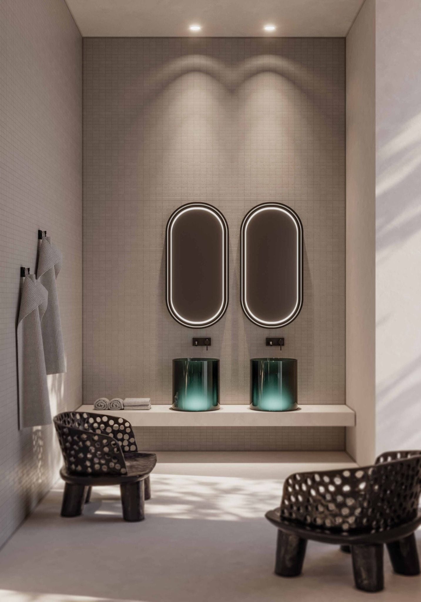  Chậu lavabo đặt bàn trong suốt - RING 01 