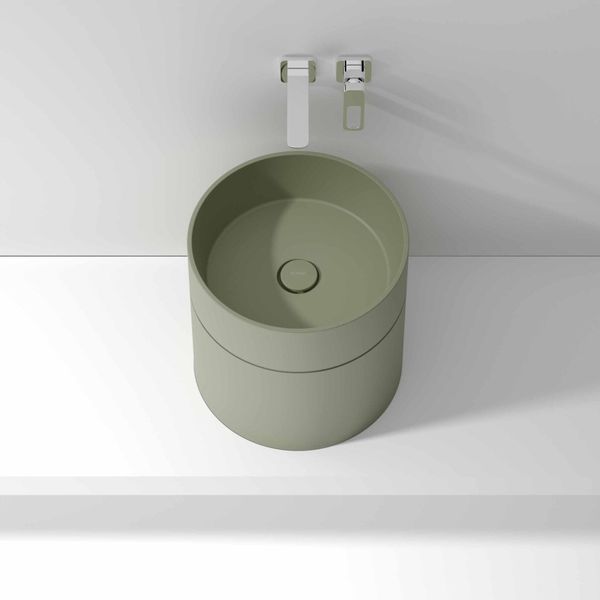  Chậu lavabo solid surface RING 02 