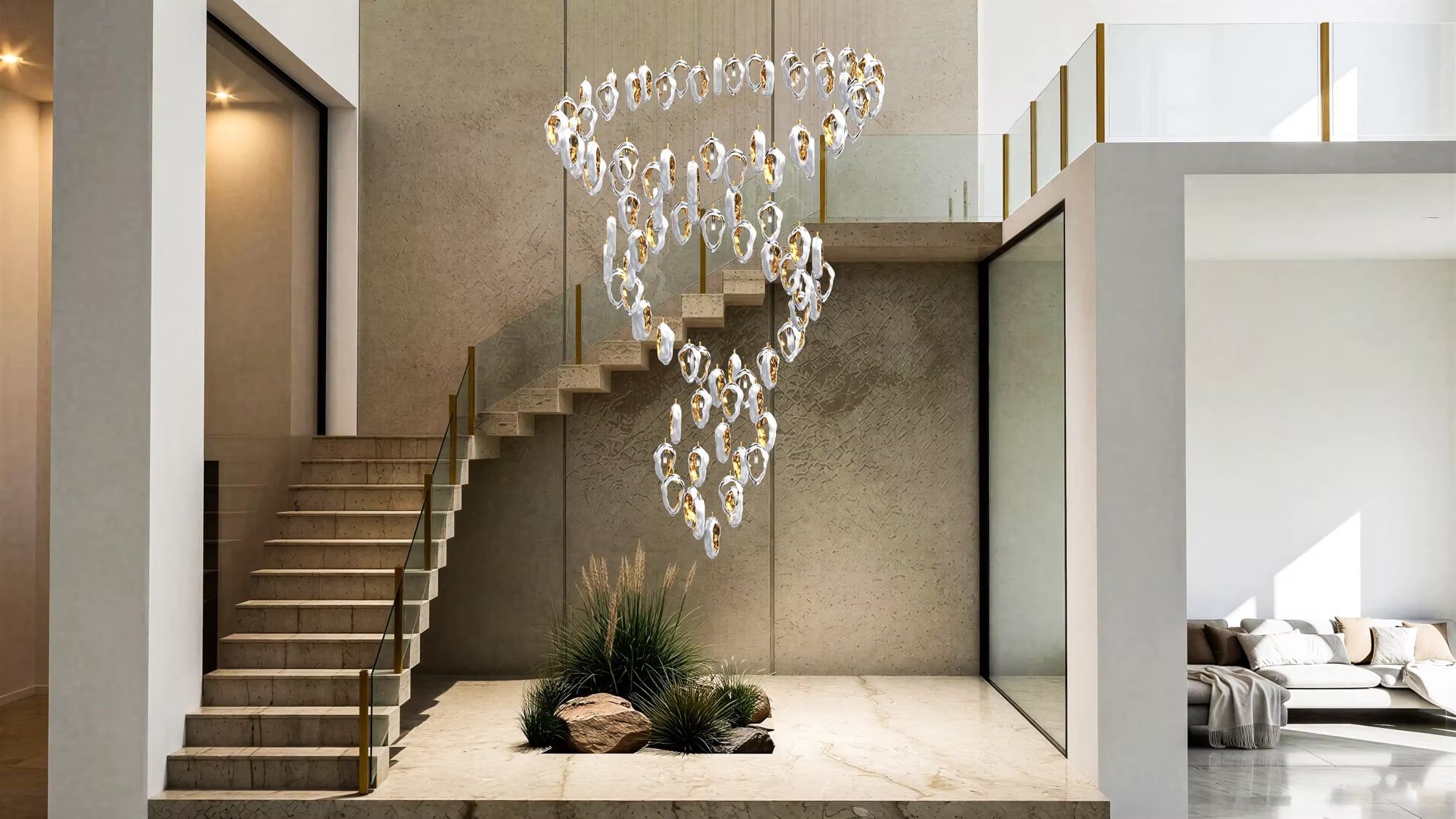  Đèn chùm Seashell số 10 
