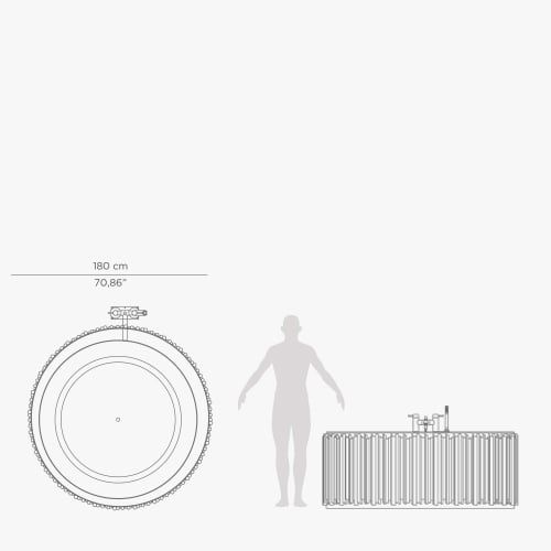  Bồn tắm Symphony Round 