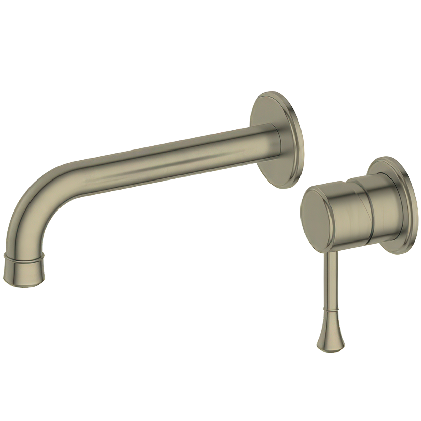  Vòi chậu lavabo gắn tường bằng đồng Calma ZBG - WB872 
