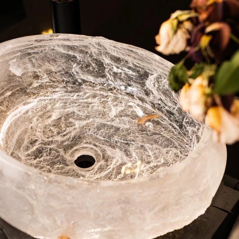  Chậu lavabo đặt bàn trong suốt - ZR005 