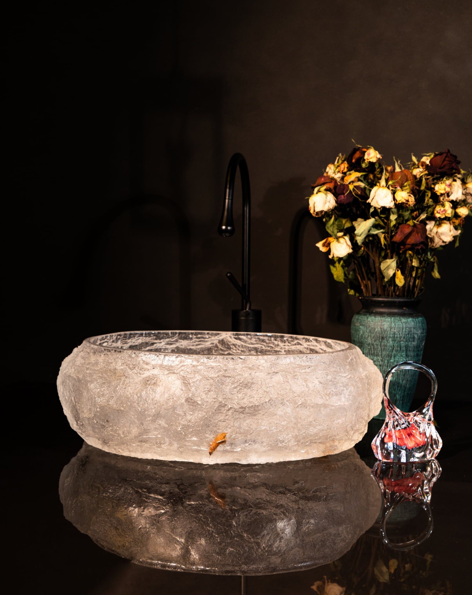  Chậu lavabo đặt bàn trong suốt - ZR005 