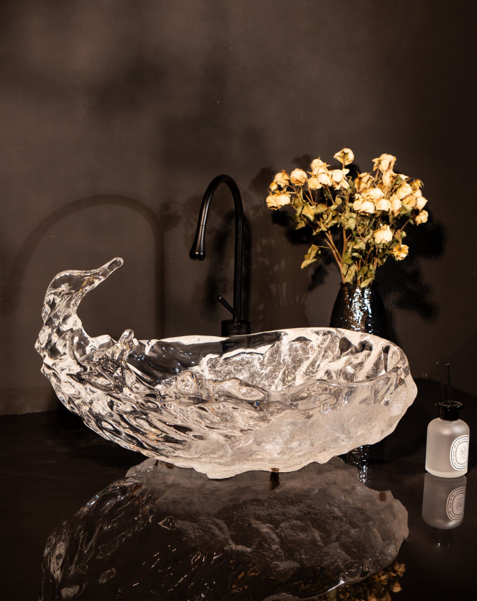  Chậu lavabo đặt bàn trong suốt - ZR006 