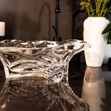  Chậu lavabo đặt bàn trong suốt - ZR007 