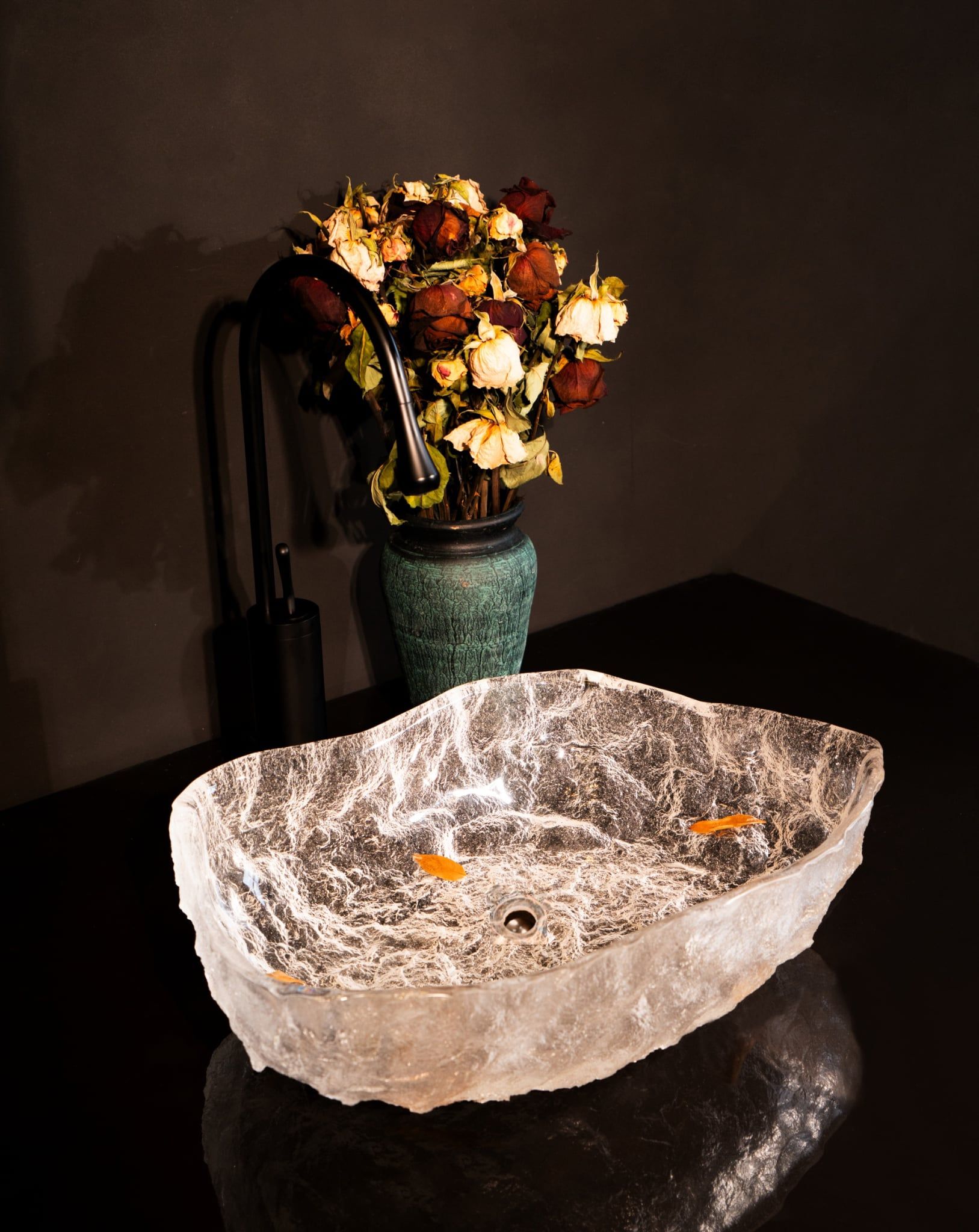  Chậu lavabo đặt bàn trong suốt - ZR009 