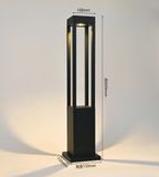  Đèn trụ sân vườn vuông Viet Depot Aura BL707S 