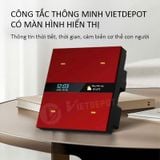  Công tắc thông minh Viet Depot có màn hình hiển thị 