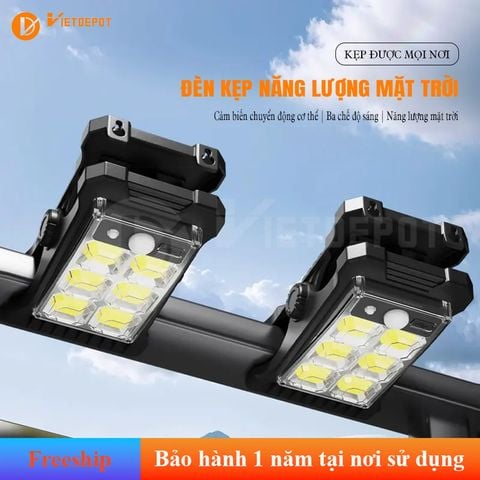 Đèn kẹp năng lượng mặt trời 