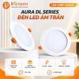  Đèn led âm trần chip led Osram Viet Depot Aura DL307 -7W 