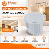  Đèn led âm trần Viet Depot Aura DL410 - 10W 