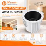  Đèn led âm trần Viet Depot Aura DL410 - 10W 